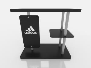 REAL-1258 Portable Counter w/ Shelf