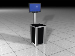 RE-1224 Rental Display Workstation / Kiosk -- Image 1 