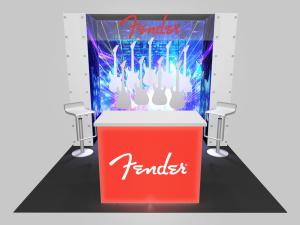 RE-1084 Trade Show Rental Lightbox Exhibit -- Image 1